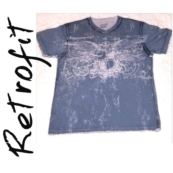 Retrofit Shirts Retrofit Mens Size Large Graphic Tshirt Poshmark
